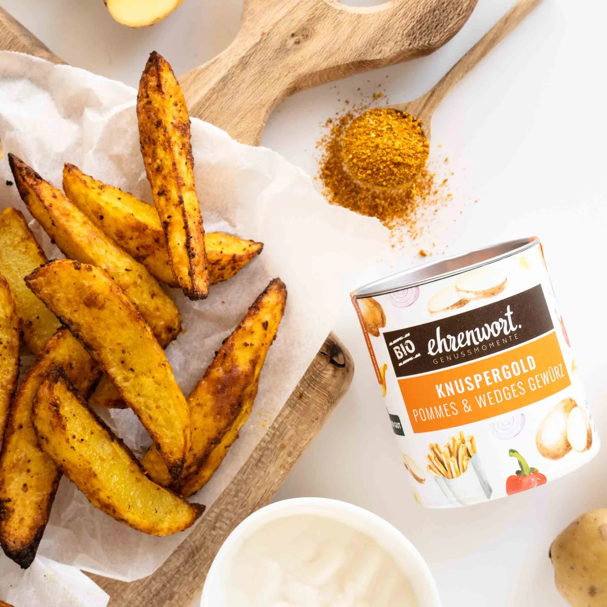 BIO Knuspergold Pommes & Wedges Gewürz