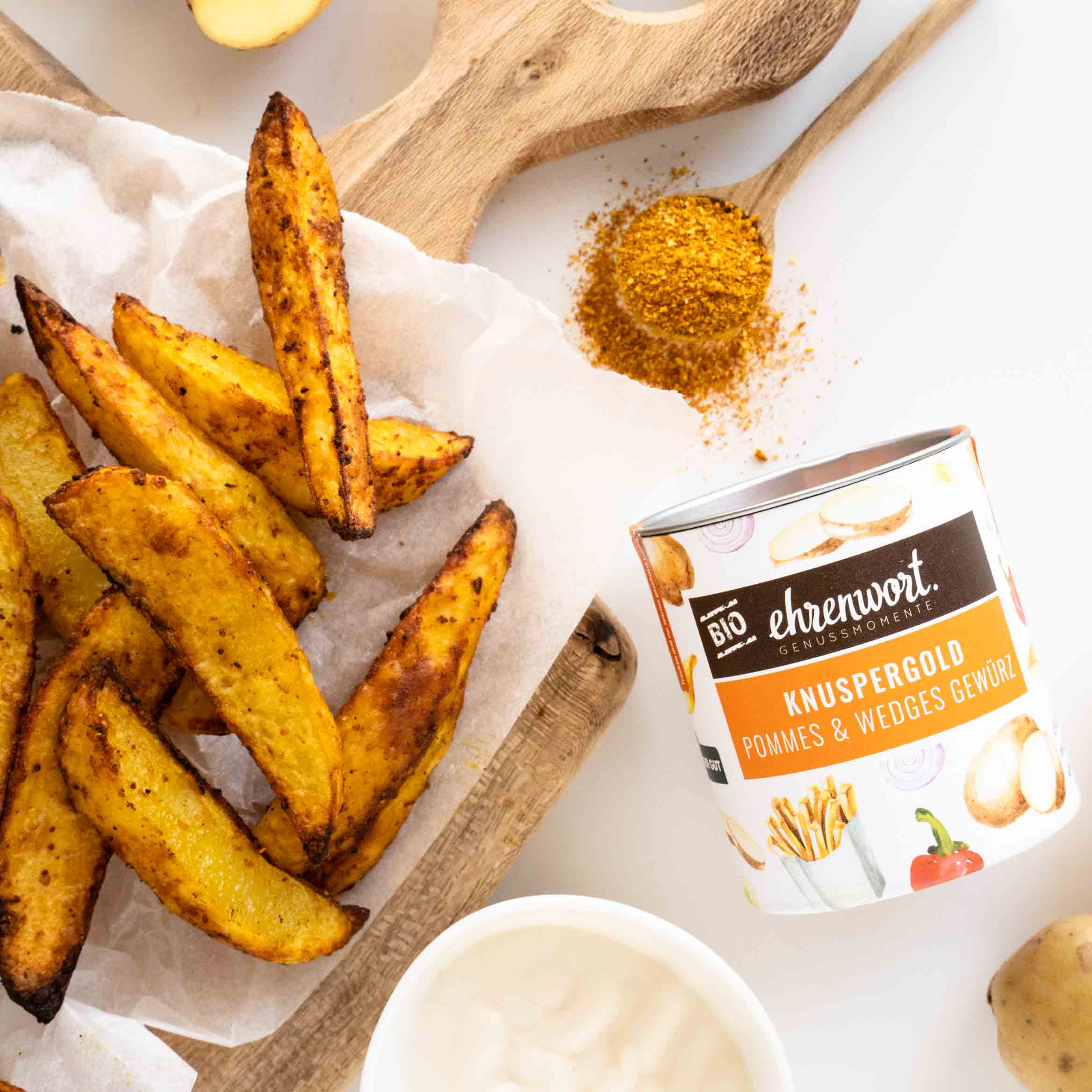 BIO Knuspergold Pommes & Wedges Gewürz